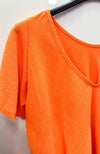 A-linjainen T-paita Ariana - Oranssi - Pusero
