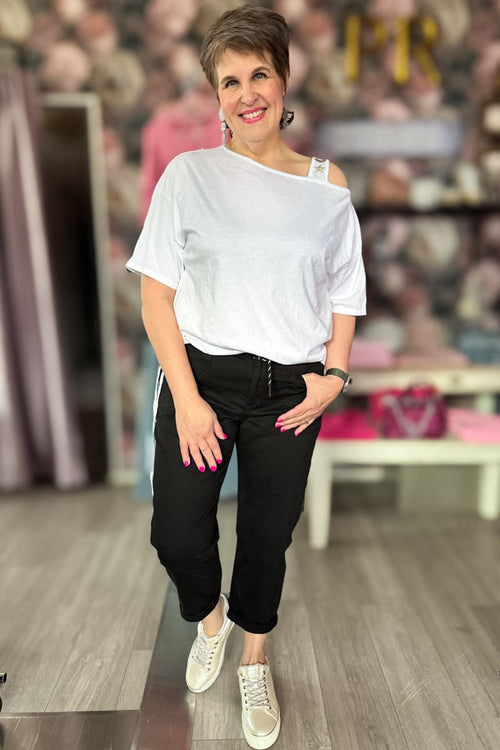 Farkut Mom Jeans Black | Housut | Pikku-riikka