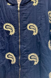 Hupputakki Leaf - Navy - Takki - Pikku-riikka