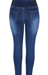 Jeggings Pixie Zeze - Farkunsininen / Xs - Housut