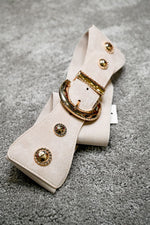 Joustovyö Studded Velvet | Beige / 73 | Asusteet | Pikku-riikka
