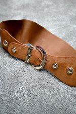Joustovyö Studded Velvet | Camel / 73 | Asusteet | Pikku-riikka