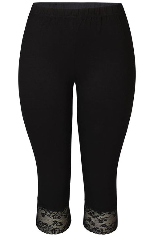 Leggins Pitsillä Malus Ze-ze - Musta / s - Housut - Pikku-riikka