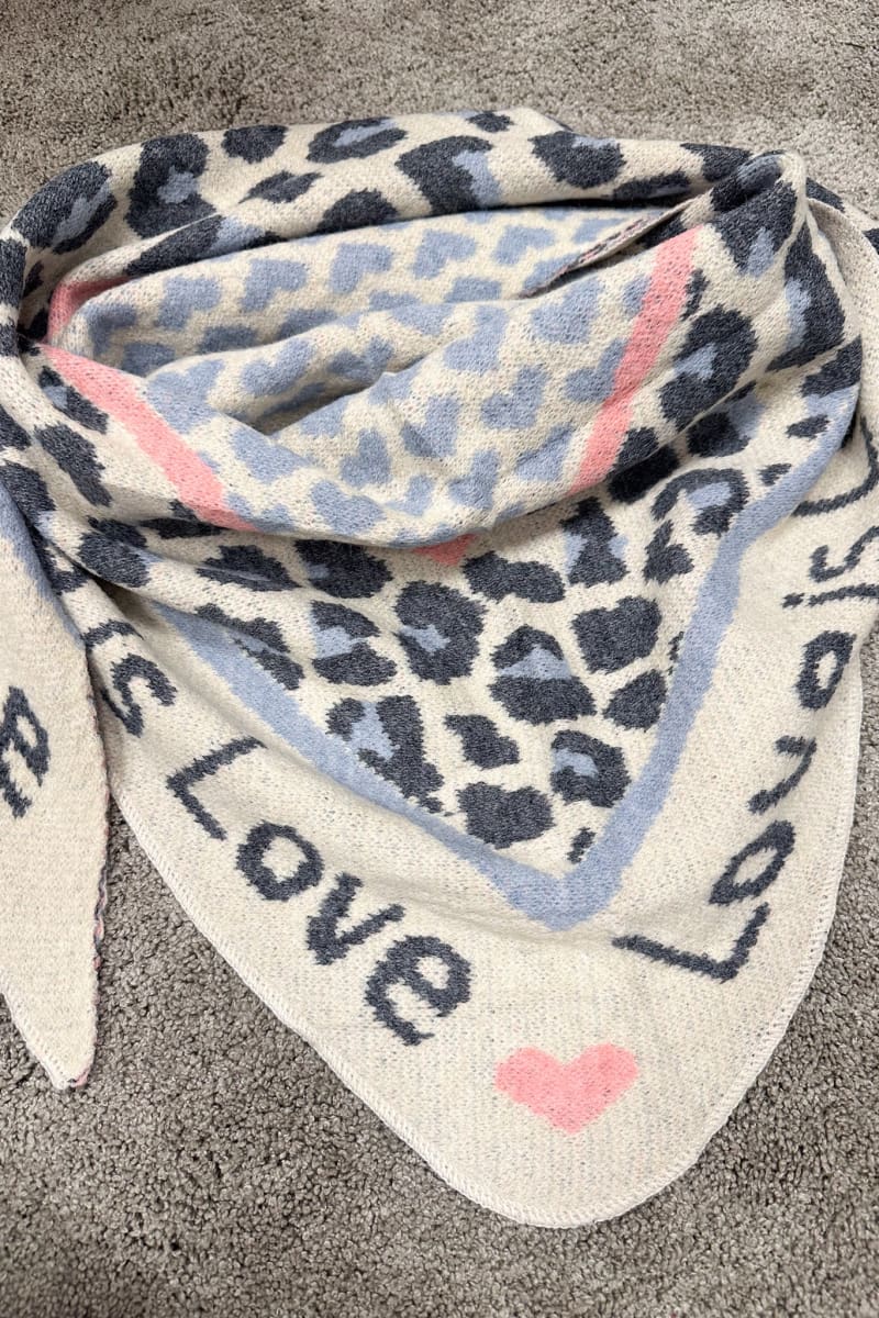 Love-huivi | Vaaleansininen | Asusteet | Pikku-riikka