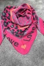 Love-huivi | Fuksia | Asusteet | Pikku-riikka