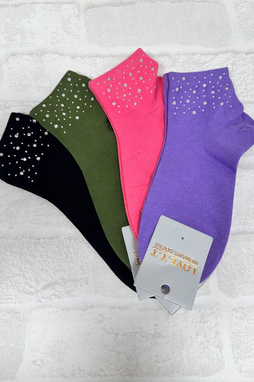Lyhytvartiset Sukat Rhinestones | Asusteet | Pikku-riikka