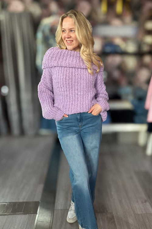 Offshoulder Neulepusero Dream | Kissankello | Pusero | Pikku-riikka