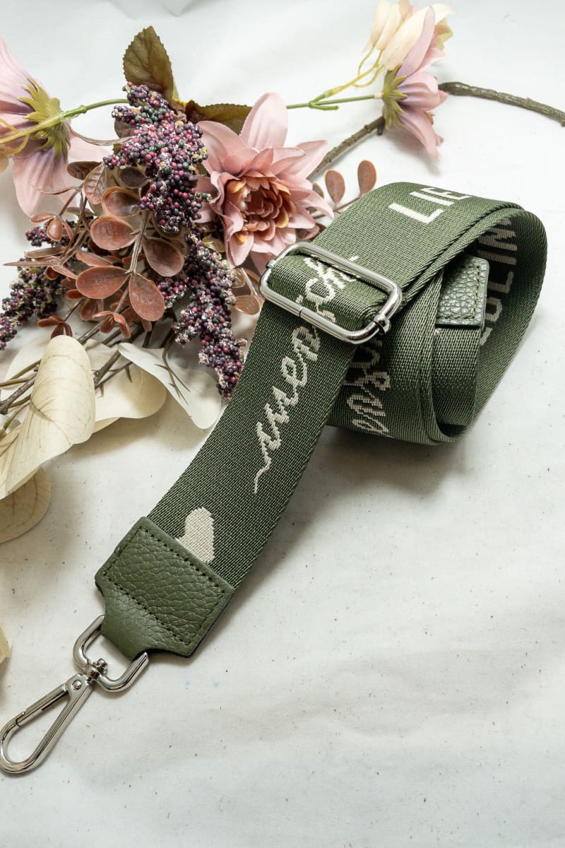Säädettävä Laukkuhihna Pikalukolla Lieblings | Khaki | Asusteet | Pikku-riikka